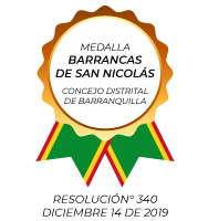 Medalla Barrancas de San Nicolás
