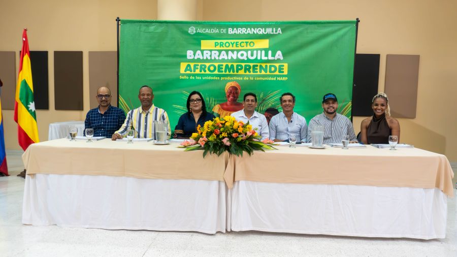 Ceremonia de Certificación del Proyecto Barranquilla Afroemprende