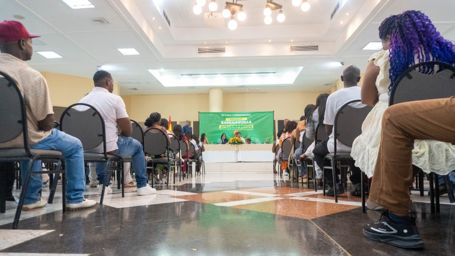 Ceremonia de Certificación del Proyecto Barranquilla Afroemprende